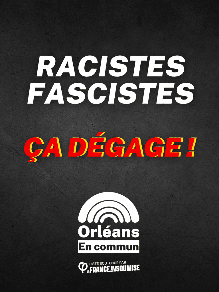 Affiche de campagne Orléans en commun