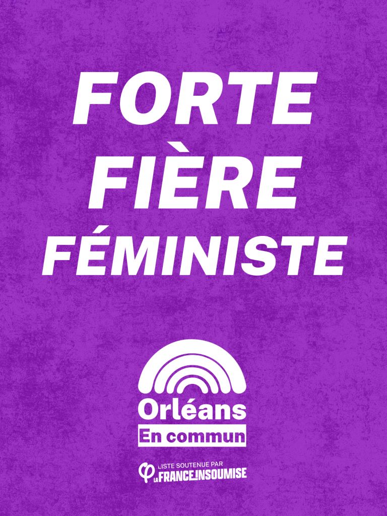 Affiche de campagne Orléans en commun