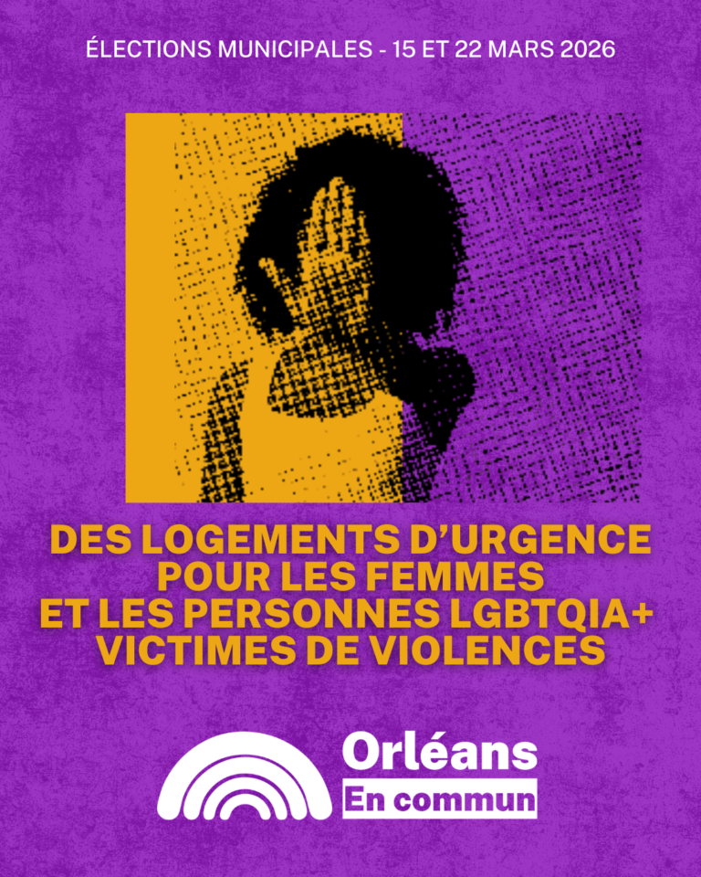 Affiche de campagne Orléans en commun