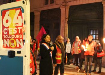 Manifestation de soutien à Brandt, Orléans en commun