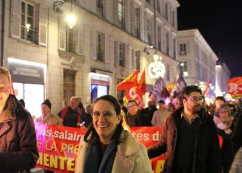 Manifestation de soutien à Brandt, Orléans en commun