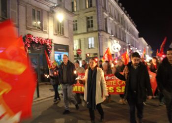 Manifestation de soutien à Brandt, Orléans en commun