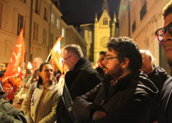 Manifestation de soutien à Brandt, Orléans en commun